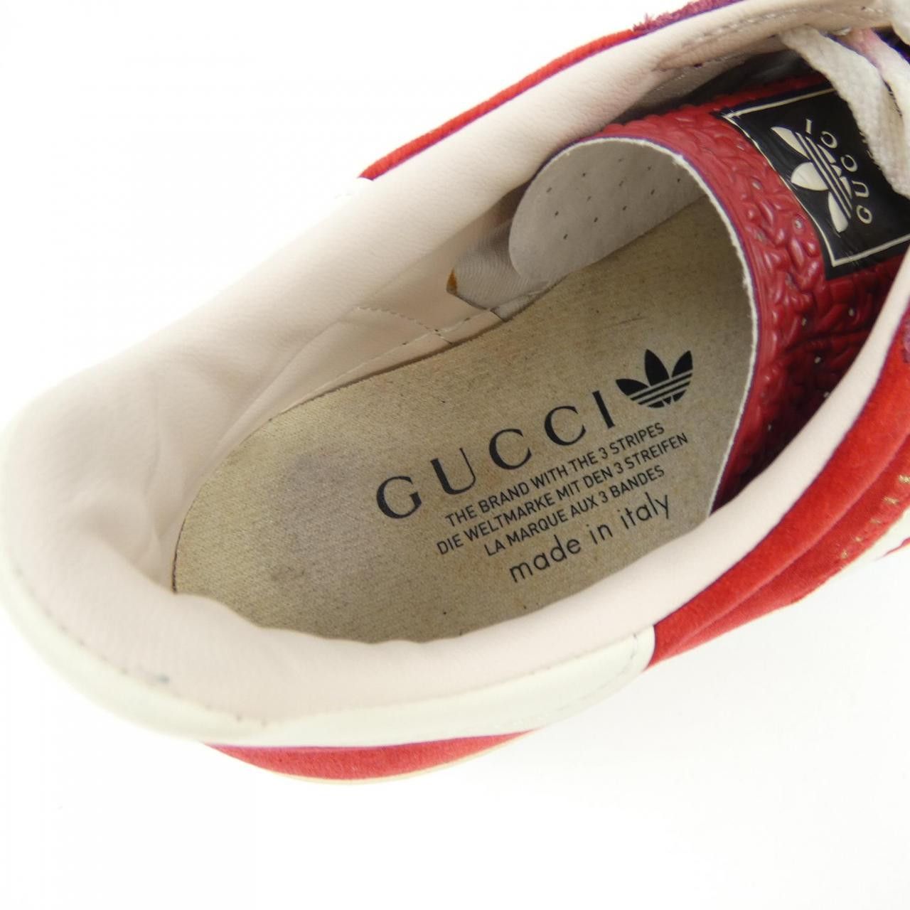 Gucci Gucci Gucci Sneakers Leather Shoes 707871 9STU0 DUTY FREE for USA Size ONE SIZE - 6 Thumbnail