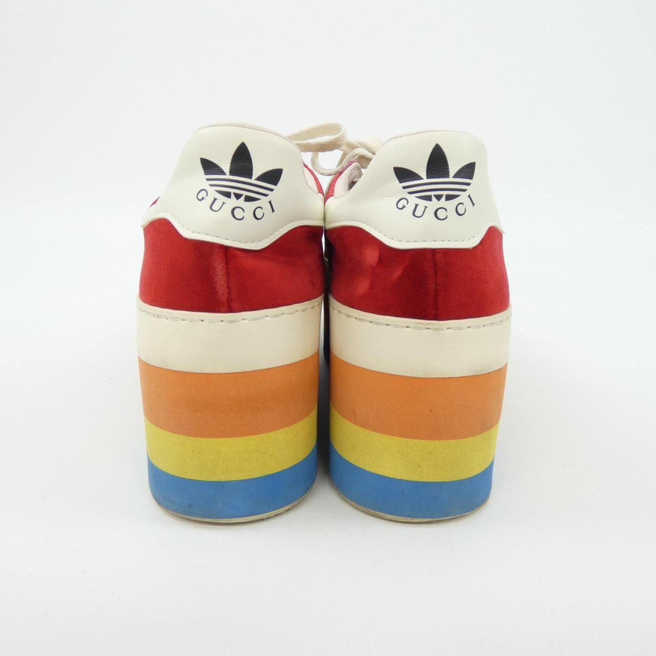 Gucci Gucci Gucci Sneakers Leather Shoes 707871 9STU0 DUTY FREE for USA Size ONE SIZE - 5 Thumbnail