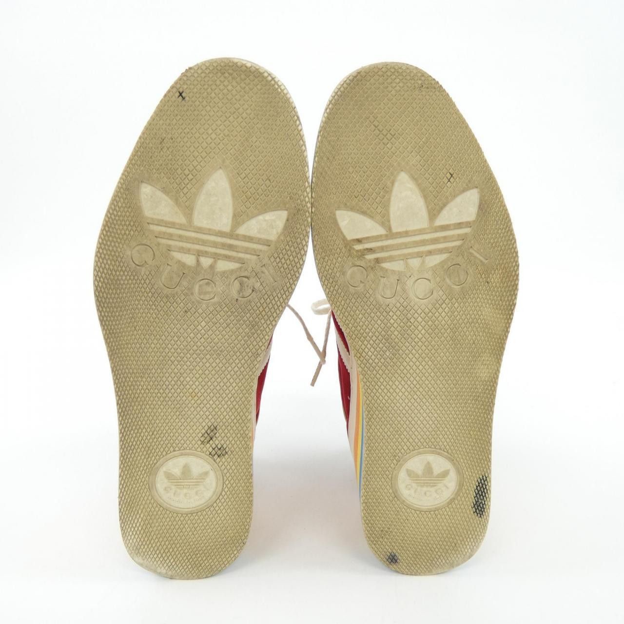 Gucci Gucci Gucci Sneakers Leather Shoes 707871 9STU0 DUTY FREE for USA Size ONE SIZE - 4 Thumbnail