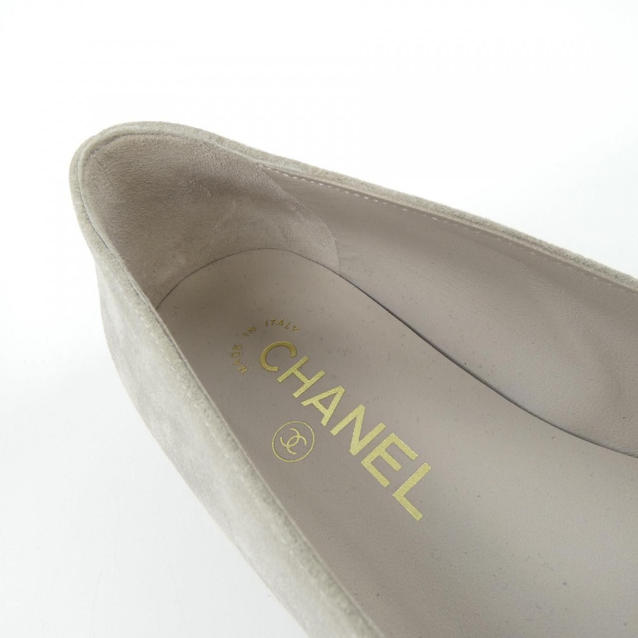 Chanel Chanel Chanel Ballerina Suede Calfskin Flats Suede Shoes G45494B15867 DUTY FREE for USA Size ONE SIZE - 6 Thumbnail