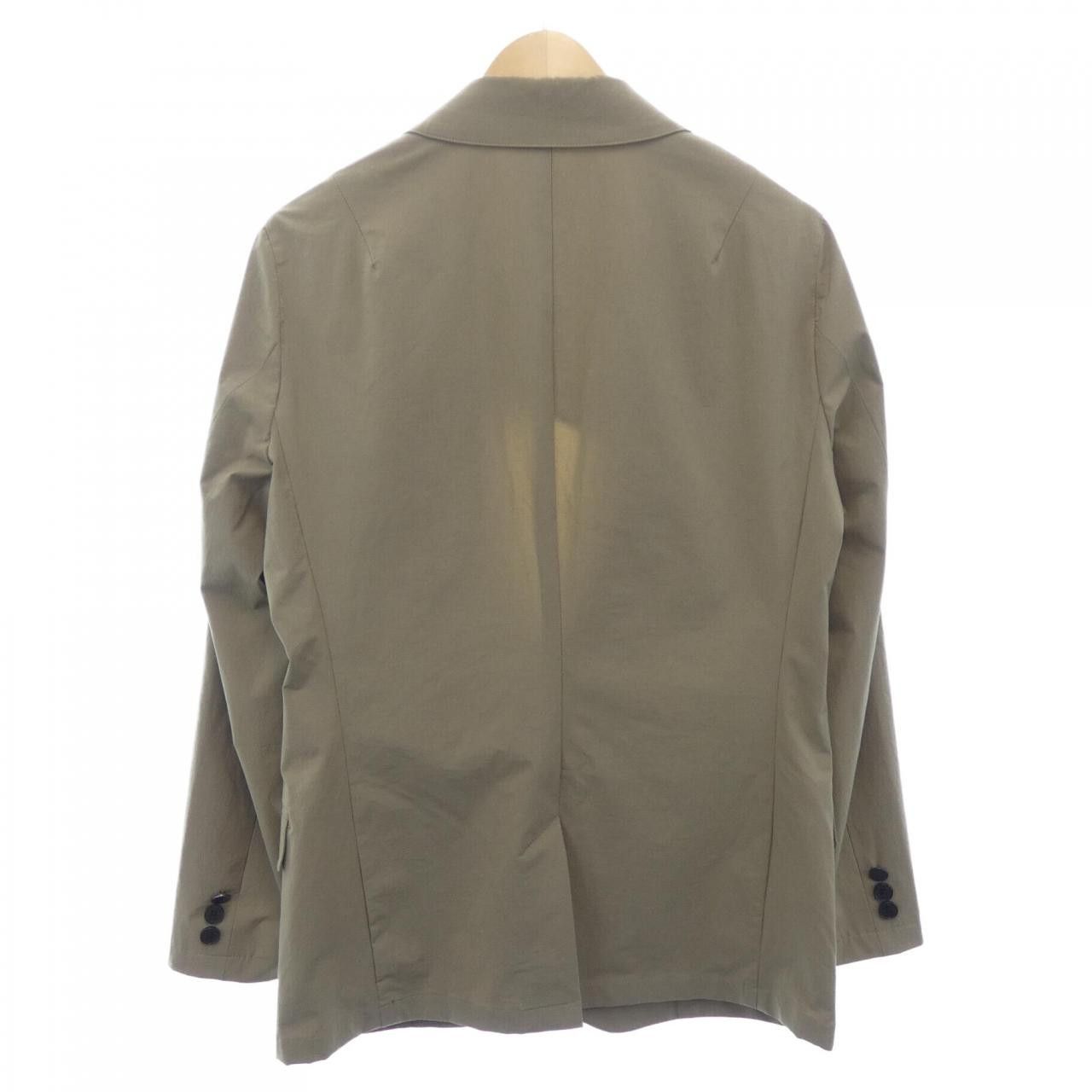 Lanvin Lanvin LANVIN en Bleu Jacket Cotton Outerwear LB-6M-66560 DUTY FREE for USA Size ONE SIZE - 2 Thumbnail
