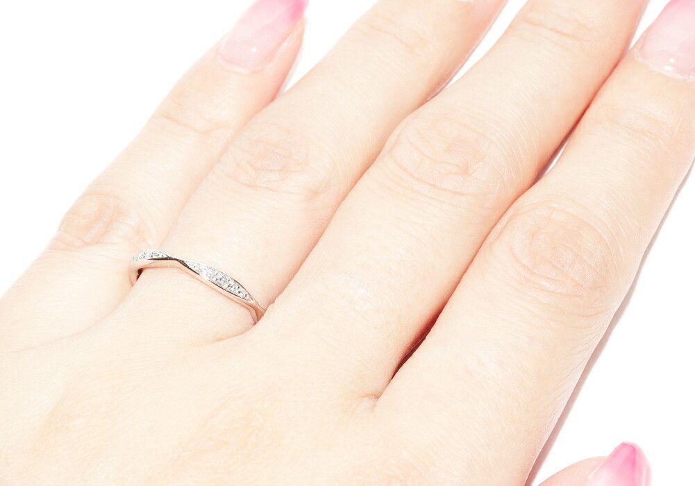 Chanel Chanel Chanel Camelia Pt950 Diamond Ring Size 8 Metal Ring J10835 DUTY FREE for USA Size ONE SIZE - 6 Thumbnail