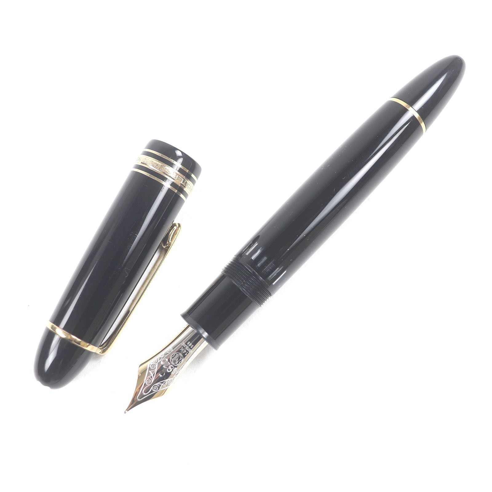 Montblanc Montblanc Montblanc Meisterstück 14K Fountain Pen Metal Pen DUTY FREE for USA Size ONE SIZE - 2 Thumbnail