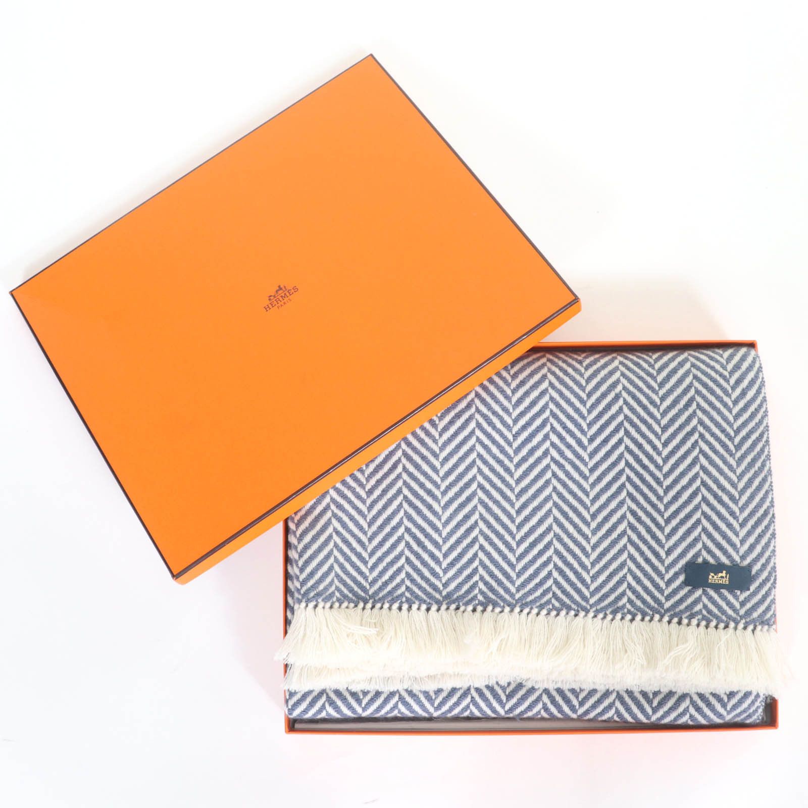 Hermes Hermes Hermes Cashmere Shawl Others Shawl DUTY FREE for USA Size ONE SIZE - 2 Thumbnail
