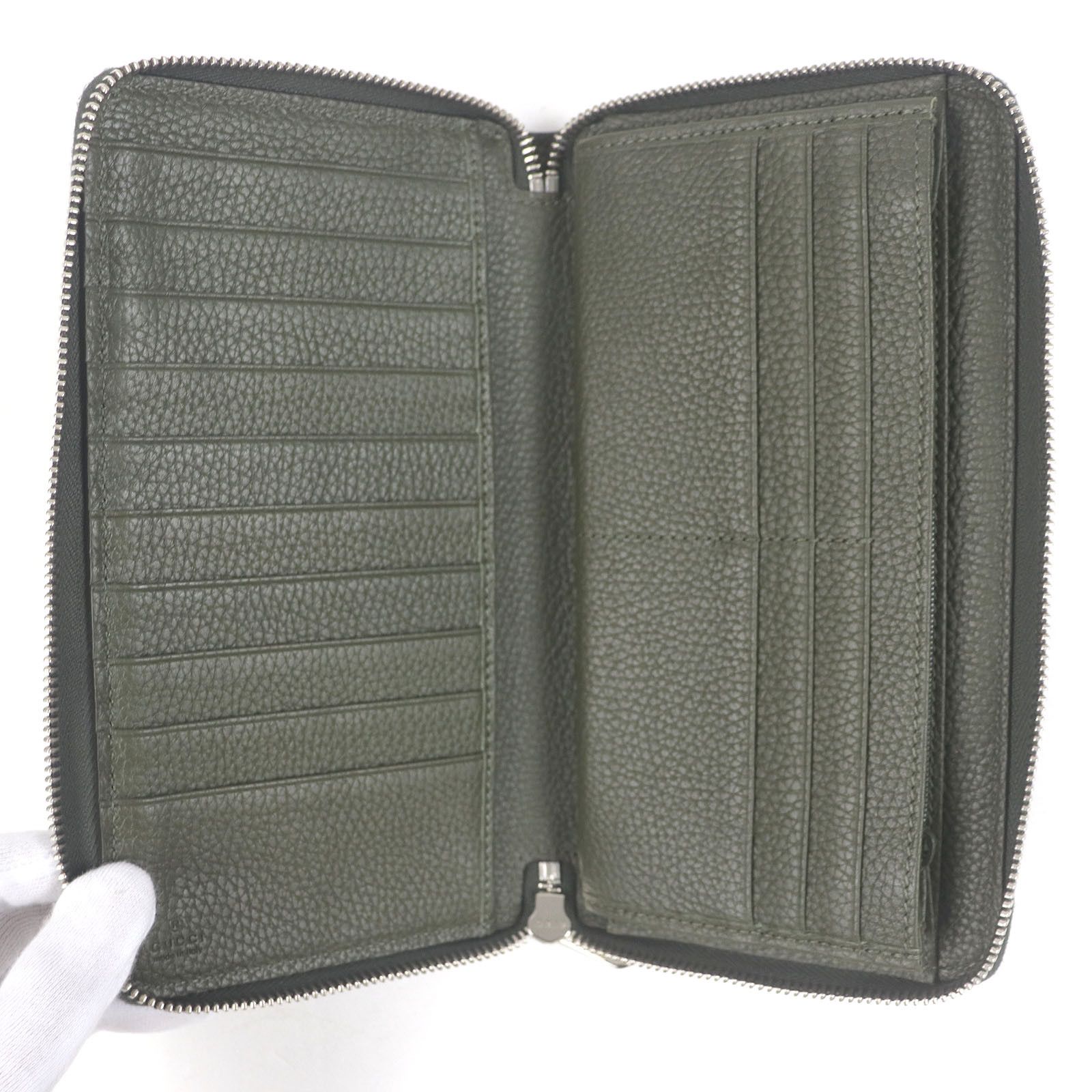 Gucci Gucci Gucci Jumbo GG Leather Long Zip Wallet Leather Long Wallet 739482 DUTY FREE for USA Size ONE SIZE - 5 Thumbnail