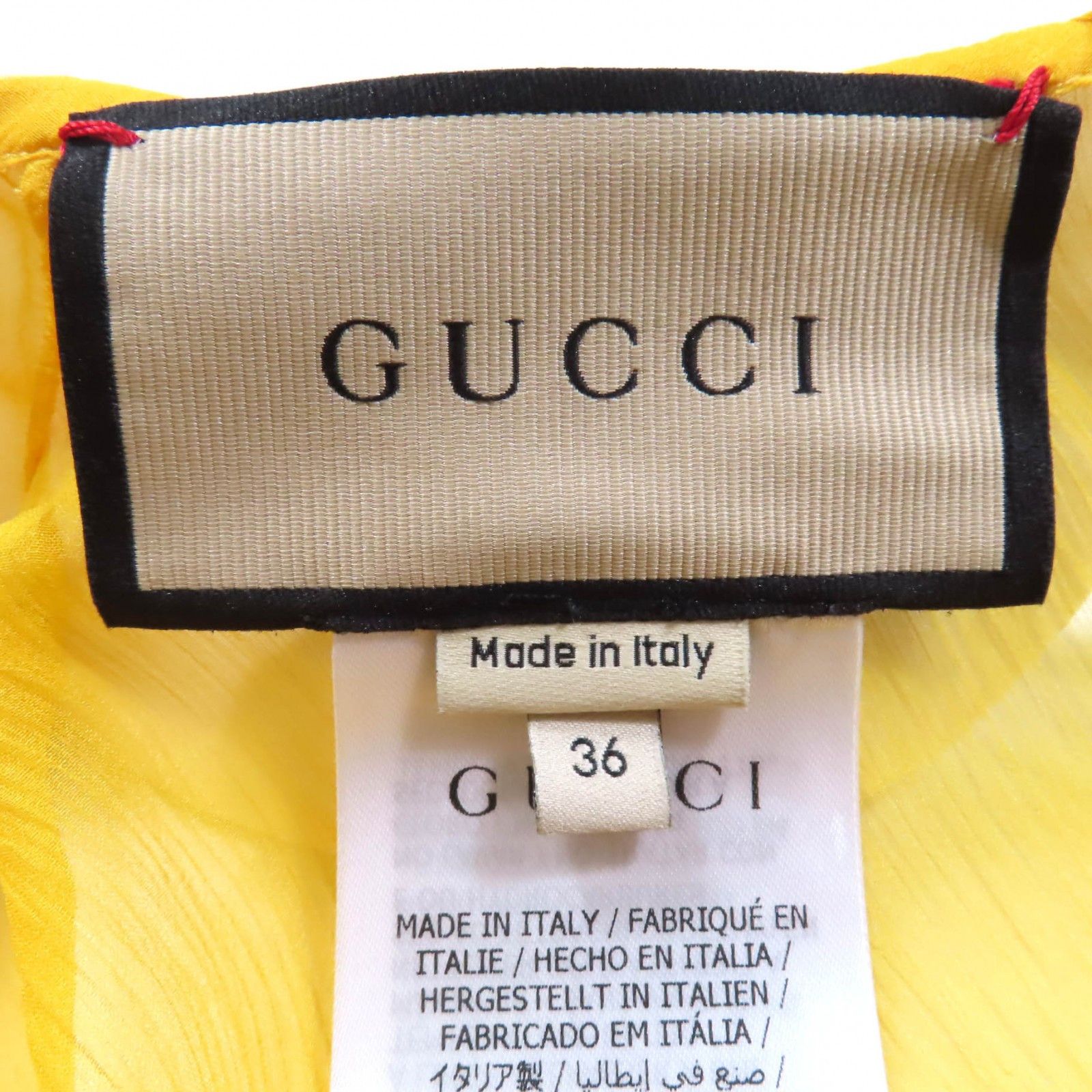 Gucci Gucci Gucci Silk Ensemble Others Suits 728125 DUTY FREE for USA Size ONE SIZE - 11 Thumbnail