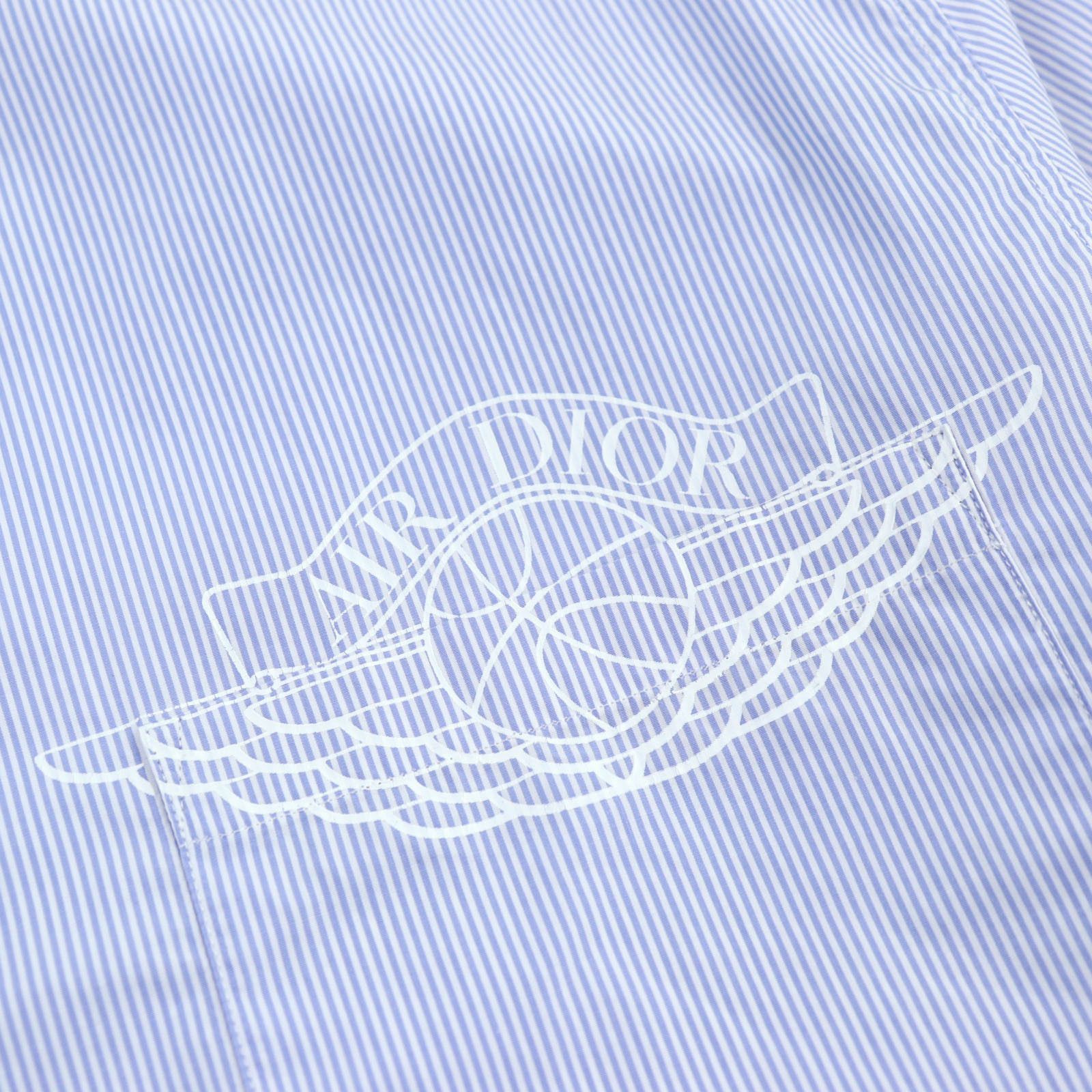 Dior Dior Dior AIR DIOR Embroidery Cotton Shirt Cotton Dress Shirt 033C502A4823 DUTY FREE for USA Size ONE SIZE - 6 Thumbnail