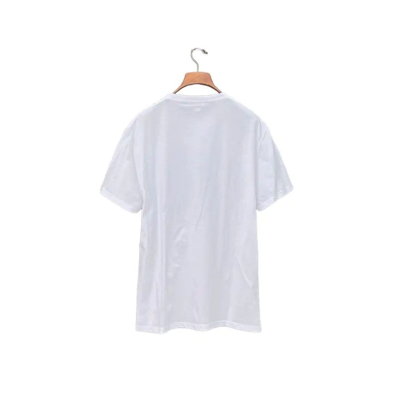 Alexander McQueen Alexander McQueen White Skull Print Short Sleeve T-Shirt 0089 Size US M / EU 48-50 / 2 - 2 Thumbnail