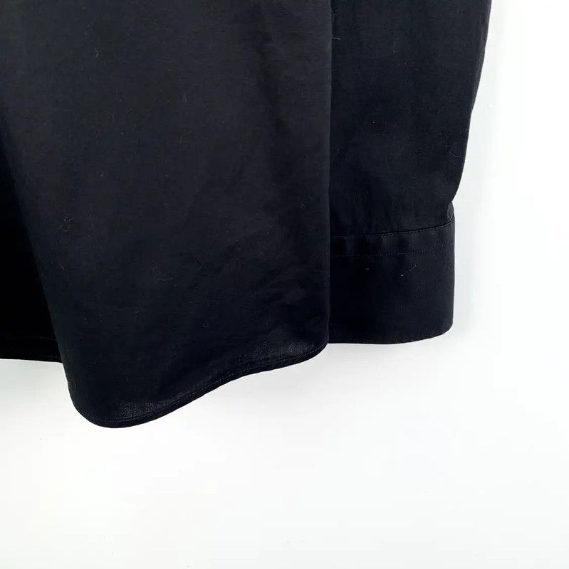 Alexander McQueen Alexander McQueen Black Cotton Long Sleeve Shirt 0089 Size US M / EU 48-50 / 2 - 4 Thumbnail