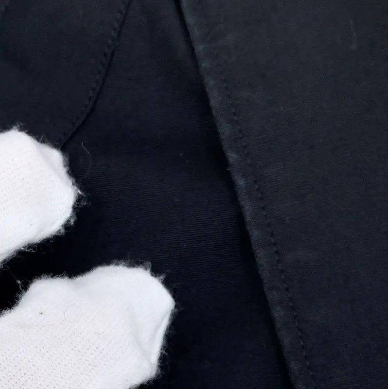 Alexander McQueen Alexander McQueen Black Cotton Long Sleeve Shirt 0089 Size US M / EU 48-50 / 2 - 9 Thumbnail