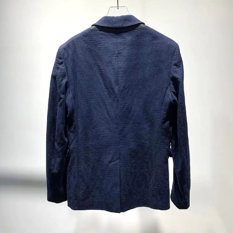 Alexander McQueen Alexander McQueen Navy Cotton Men's Jacket 0089 Size US L / EU 52-54 / 3 - 2 Thumbnail