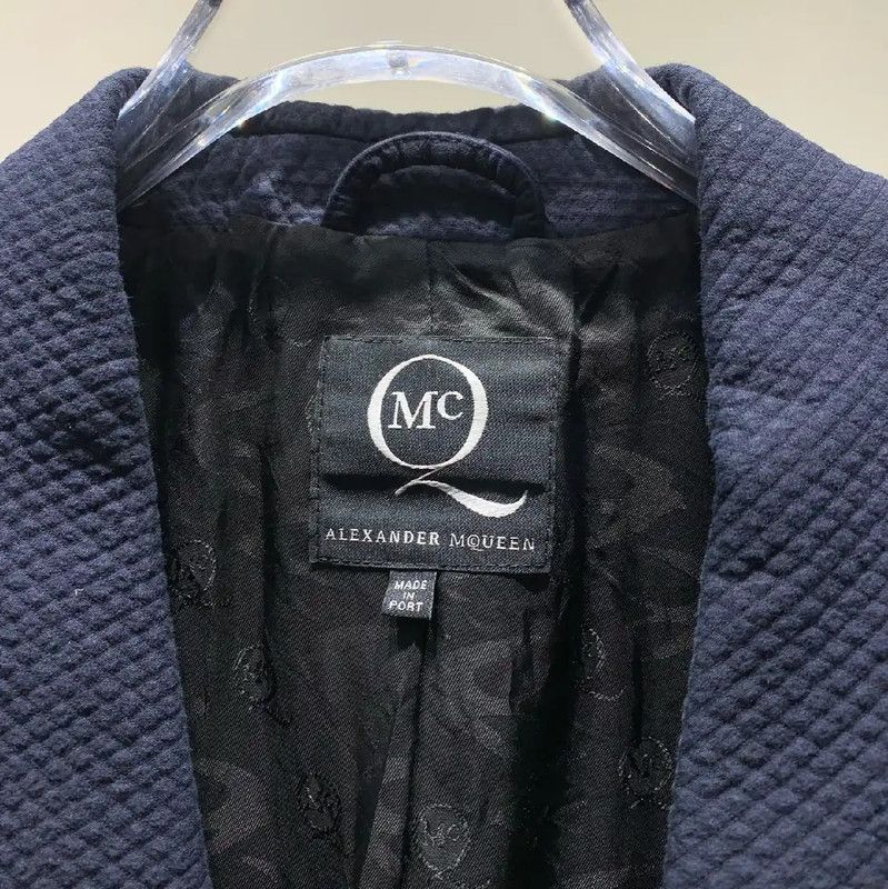 Alexander McQueen Alexander McQueen Navy Cotton Men's Jacket 0089 Size US L / EU 52-54 / 3 - 3 Thumbnail