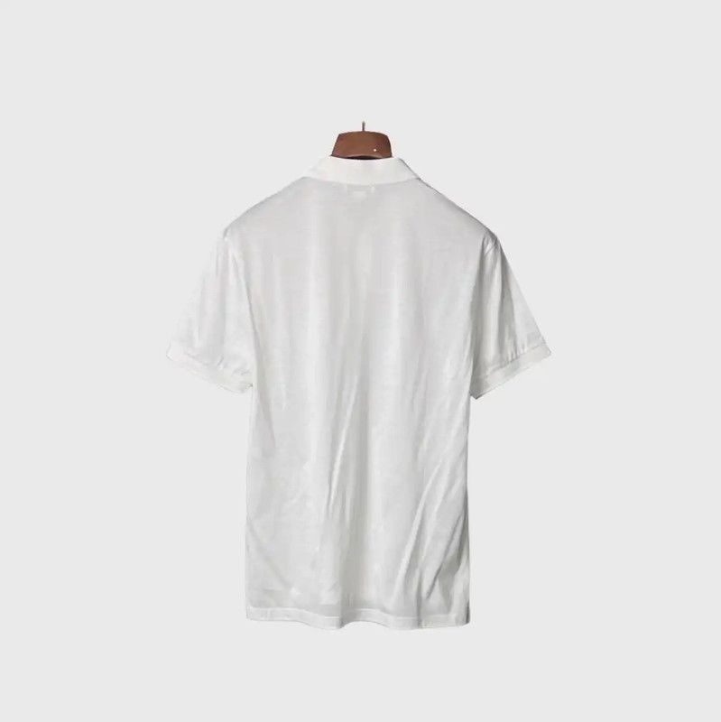 Alexander McQueen Alexander McQueen White Cotton Men's Polo 0089 Size US S / EU 44-46 / 1 - 2 Thumbnail