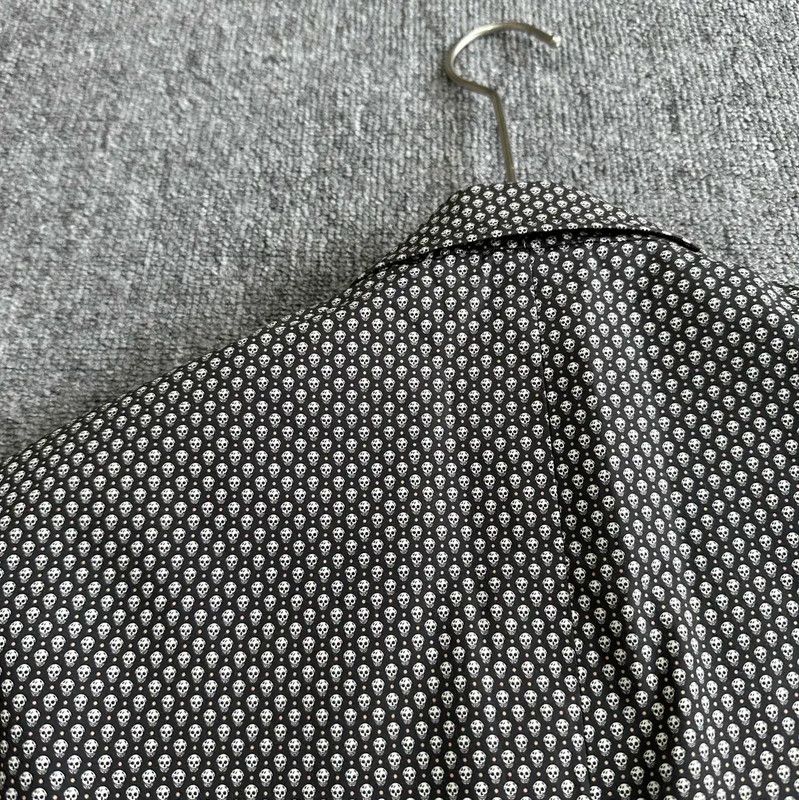 Alexander McQueen Alexander McQueen Men's Black Patterned Jacket 0089 Size US XL / EU 56 / 4 - 5 Thumbnail