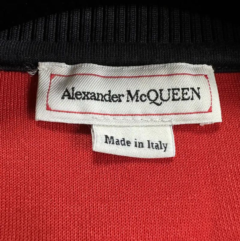 Alexander McQueen Alexander McQueen Red Embroidered Long Sleeve Jacket 0089 Size US XL / EU 56 / 4 - 3 Thumbnail