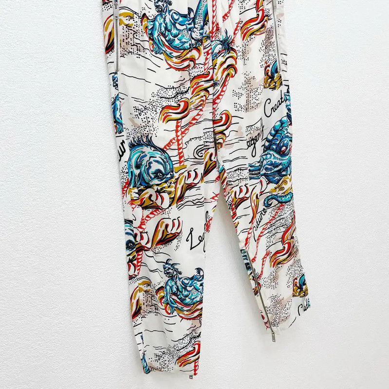 Alexander McQueen Alexander McQueen Colorful Spring Casual Pants 0089 Size US 26 / EU 42 - 3 Thumbnail