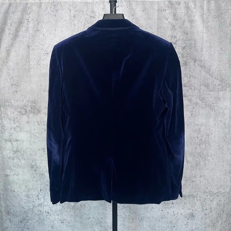 Alexander McQueen Alexander McQueen Navy Wool Long Coat 0089 Size US S / EU 44-46 / 1 - 4 Thumbnail