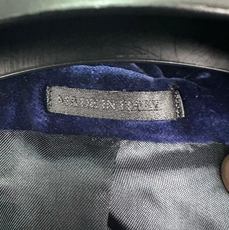 Alexander McQueen Alexander McQueen Navy Wool Long Coat 0089 Size US S / EU 44-46 / 1 - 3 Thumbnail