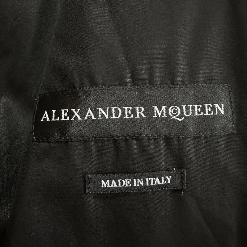Alexander McQueen Alexander McQueen Black Long Sleeve Embroidered Jacket 0089 Size US XL / EU 56 / 4 - 6 Thumbnail
