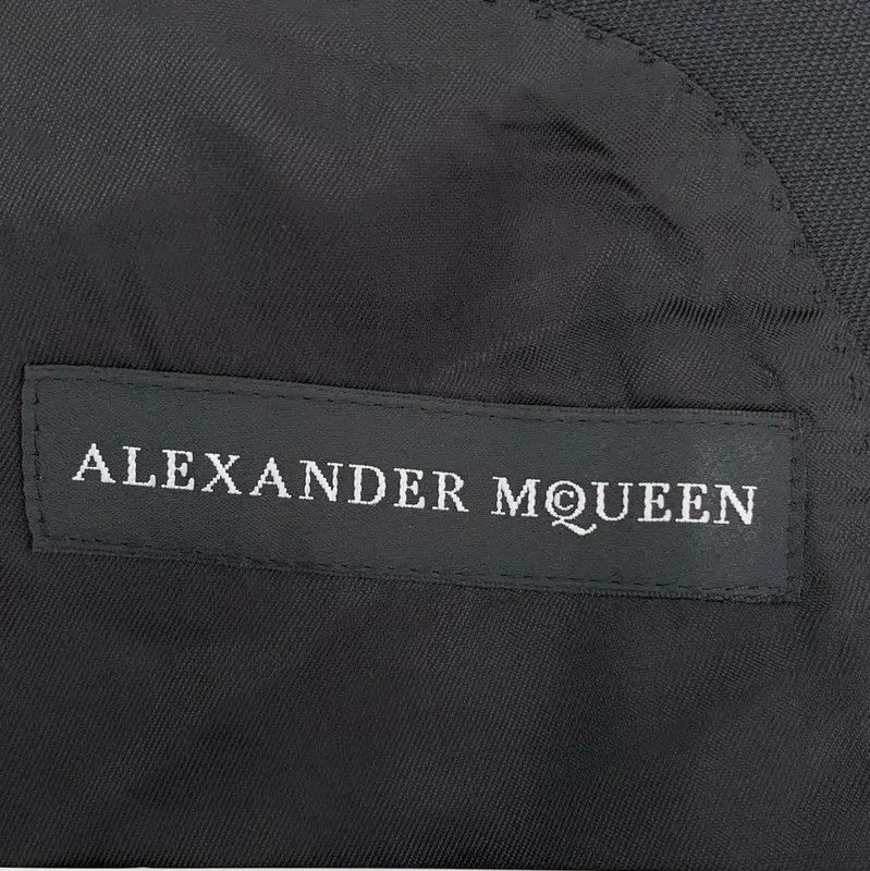 Alexander McQueen Alexander McQueen Black Wool Embellished Jacket 0089 Size US S / EU 44-46 / 1 - 5 Thumbnail