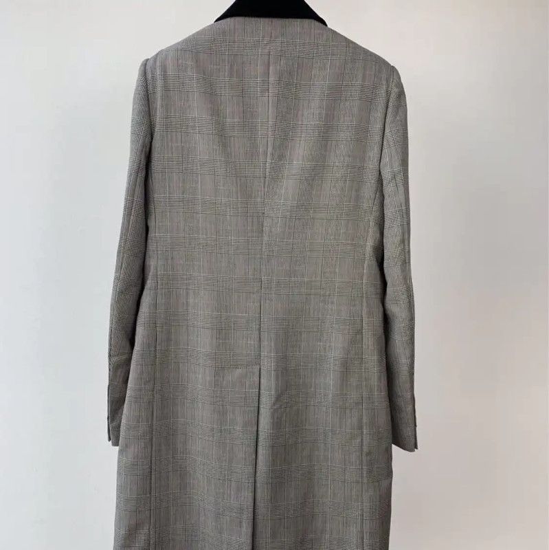 Alexander McQueen Alexander McQueen Gray Wool Men's Overcoat 0089 Size US M / EU 48-50 / 2 - 2 Thumbnail