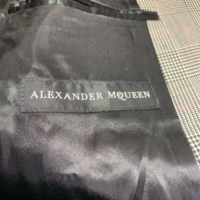 Alexander McQueen Alexander McQueen Gray Wool Men's Overcoat 0089 Size US M / EU 48-50 / 2 - 5 Thumbnail