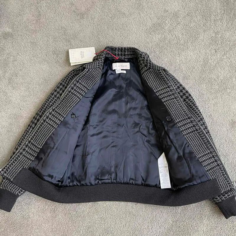 Alexander McQueen Alexander McQueen Gray Wool Men's Long Sleeve Sweatshirt 0089 Size US M / EU 48-50 / 2 - 4 Thumbnail