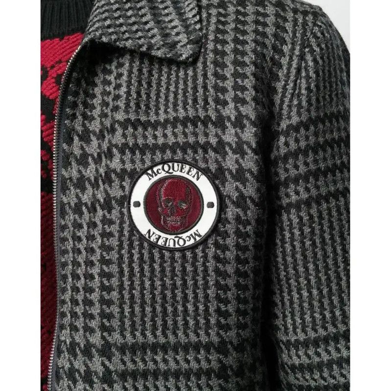 Alexander McQueen Alexander McQueen Gray Wool Men's Long Sleeve Sweatshirt 0089 Size US M / EU 48-50 / 2 - 9 Thumbnail