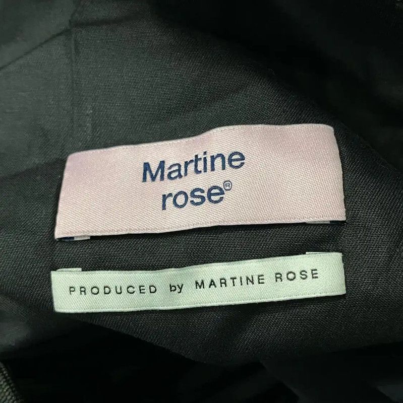 Martine Rose Martine Rose Black Casual Pants for Men 0089 Size US 26 / EU 42 - 7 Thumbnail