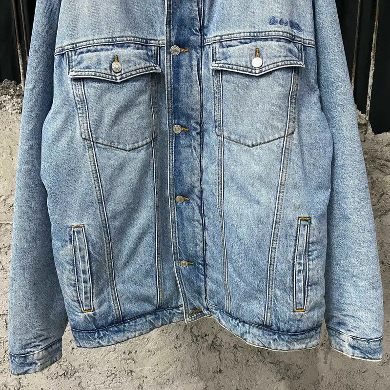 Martine Rose Martine Rose Light Blue Men's Long Sleeve Jacket 0089 Size US L / EU 52-54 / 3 - 4 Thumbnail
