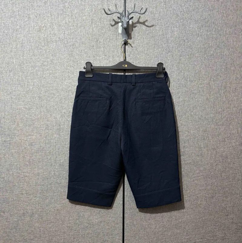 Marni Marni Men's Dark Blue Polyester Shorts 0089 Size US 27 - 2 Thumbnail