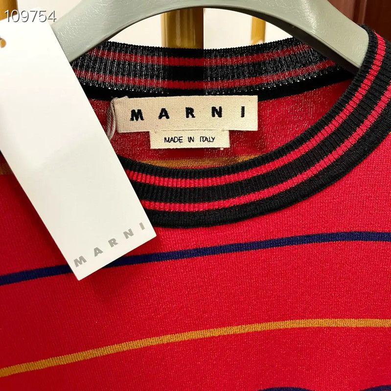 Marni Marni Multicolor Wool Men's Sweater 0089 Size US XL / EU 56 / 4 - 2 Thumbnail