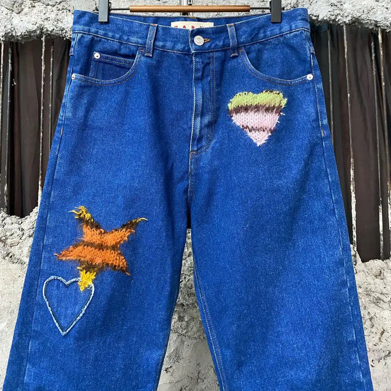Marni Marni Casual Deep Blue Men's Pants 0089 Size US 32 / EU 48 - 3 Thumbnail