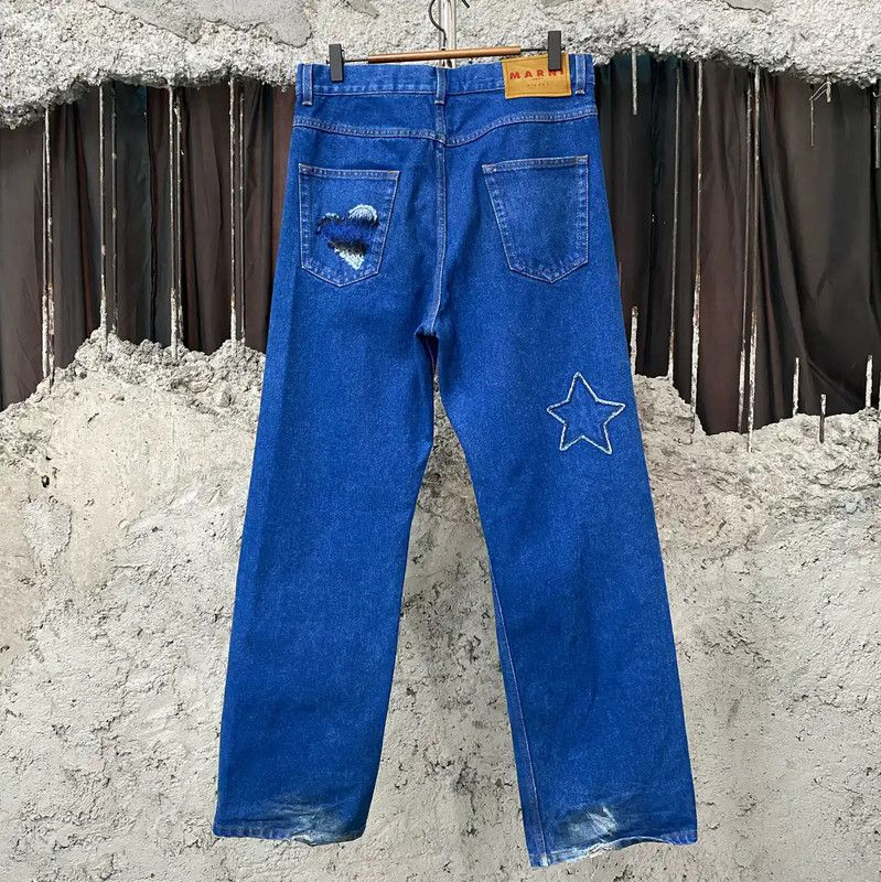 Marni Marni Casual Deep Blue Men's Pants 0089 Size US 32 / EU 48 - 2 Thumbnail