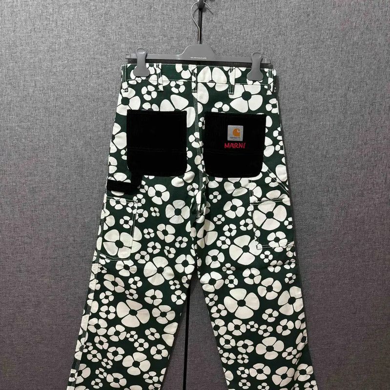 Marni Marni Colorful Patterned Cotton Casual Pants 0089 Size US 26 / EU 42 - 2 Thumbnail