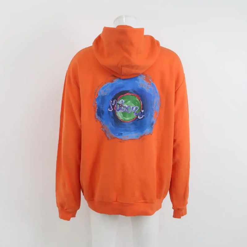 Marni Marni Orange Cotton Long Sleeve Hoodie for Men 0089 Size US L / EU 52-54 / 3 - 2 Thumbnail