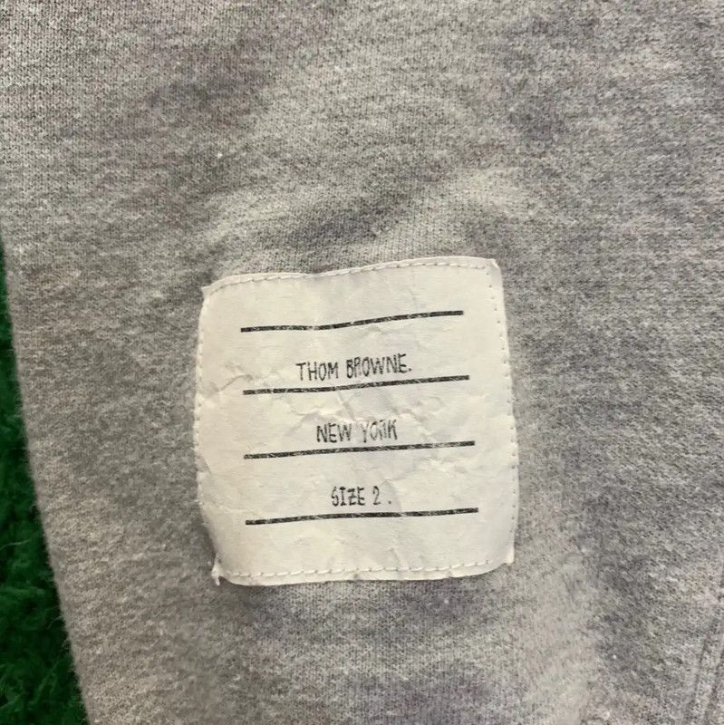 Thom Browne Thom Browne Gray Cotton Casual Pants 0089 Size US 32 / EU 48 - 5 Thumbnail