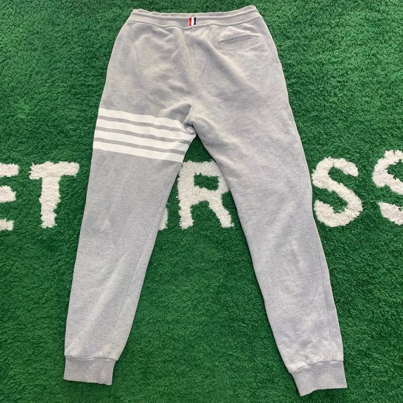 Thom Browne Thom Browne Gray Cotton Casual Pants 0089 Size US 32 / EU 48 - 2 Thumbnail