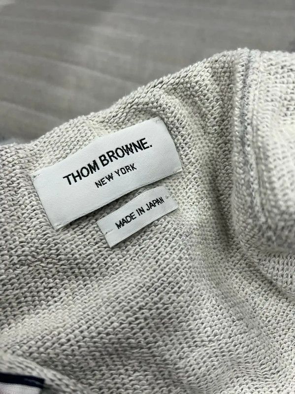 Thom Browne Thom Browne Gray Cotton Spring Casual Pants 0089 Size US 44 / EU 60 - 6 Thumbnail