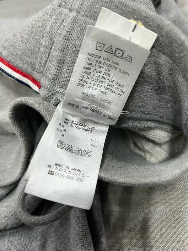 Thom Browne Thom Browne Gray Cotton Spring Casual Pants 0089 Size US 44 / EU 60 - 8 Thumbnail