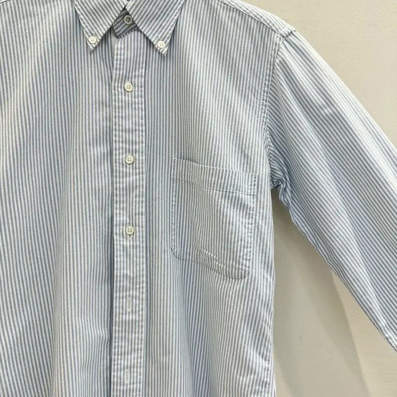 Thom Browne Thom Browne Striped Long Sleeve Shirt for Men 0089 Size US S / EU 44-46 / 1 - 3 Thumbnail