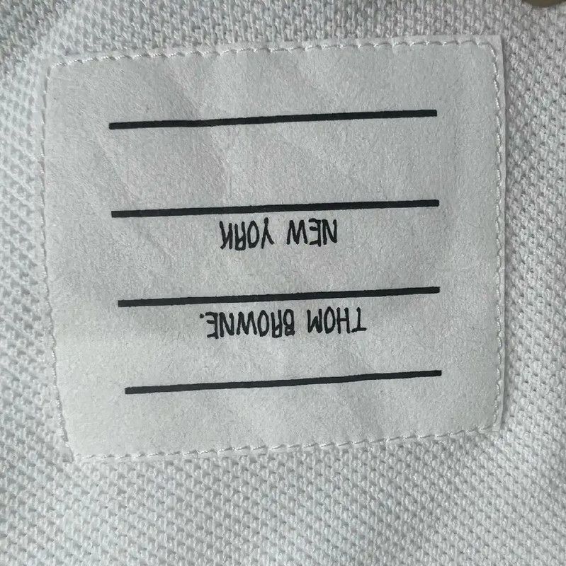 Thom Browne Thom Browne White Cotton Men's Shorts 0089 Size US 27 - 5 Thumbnail