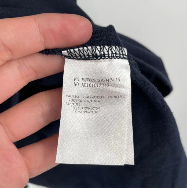 Thom Browne Thom Browne Men's Navy Blue Cotton Polo 0089 Size US M / EU 48-50 / 2 - 4 Thumbnail