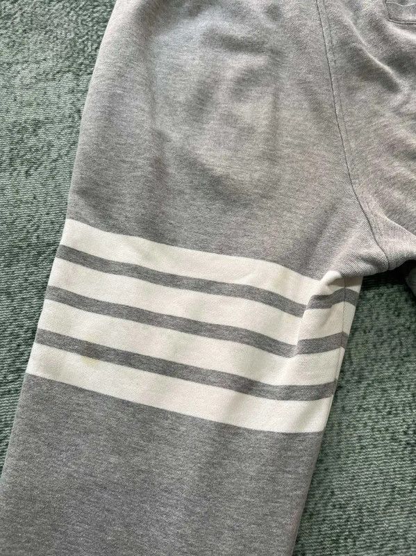 Thom Browne Thom Browne Gray Striped Casual Pants 0089 Size US 27 - 8 Thumbnail