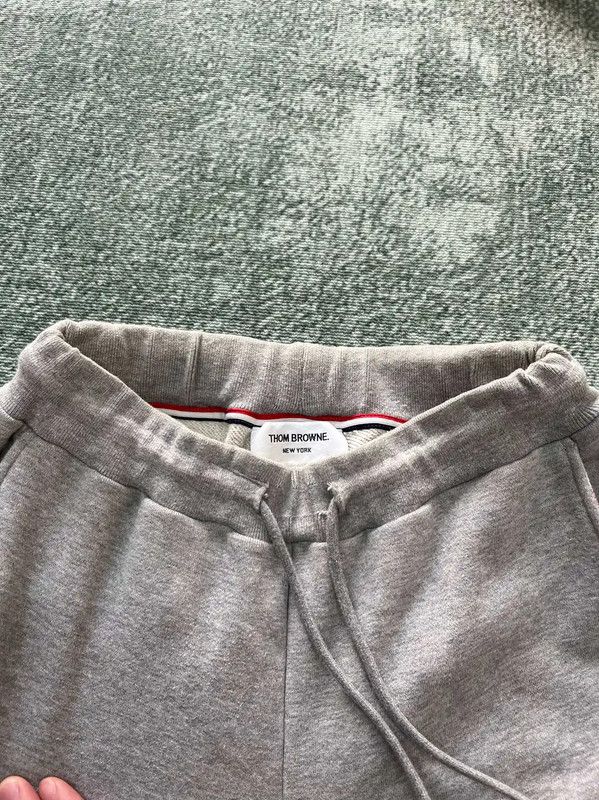 Thom Browne Thom Browne Gray Striped Casual Pants 0089 Size US 27 - 5 Thumbnail