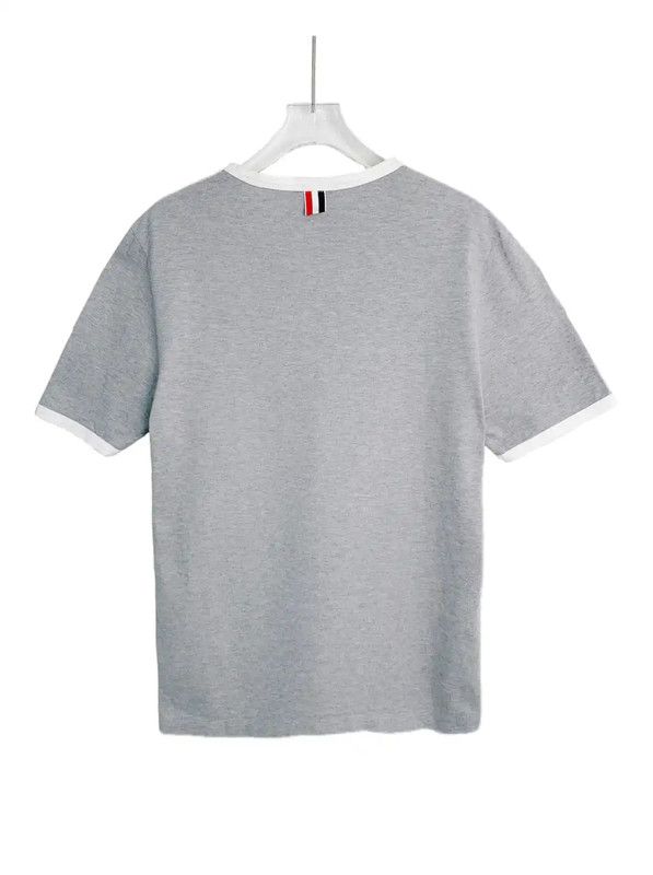 Thom Browne Thom Browne Gray Cotton Short Sleeve T-Shirt 0089 Size US S / EU 44-46 / 1 - 2 Thumbnail