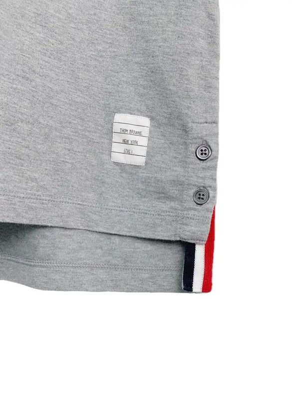 Thom Browne Thom Browne Gray Cotton Short Sleeve T-Shirt 0089 Size US S / EU 44-46 / 1 - 5 Thumbnail