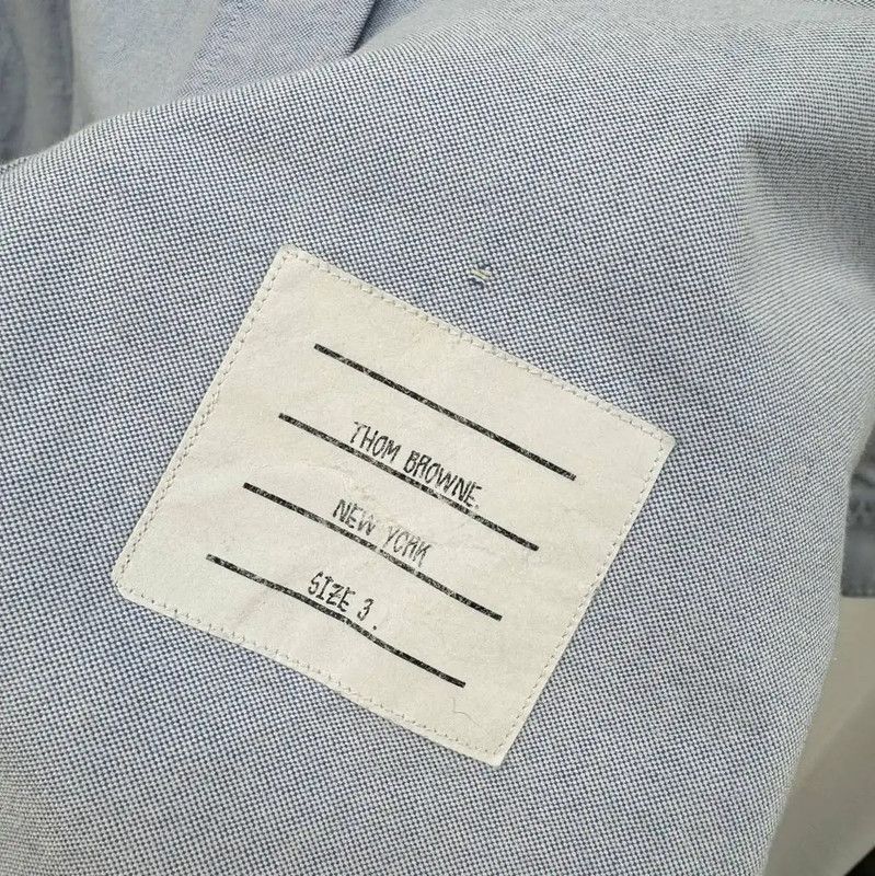 Thom Browne Long Sleeve Logo Shirt 0089