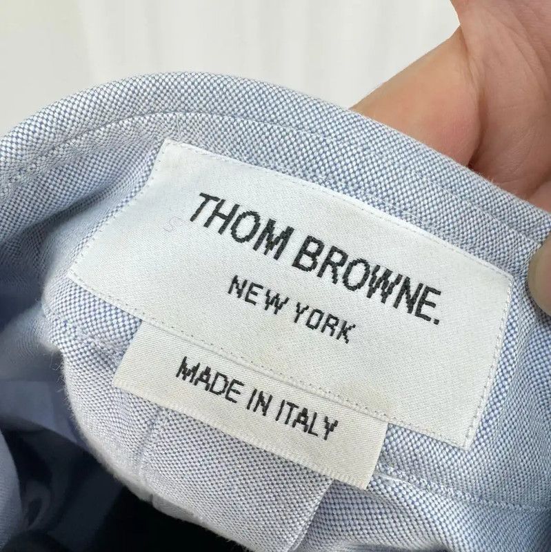 Thom Browne Long Sleeve Logo Shirt 0089