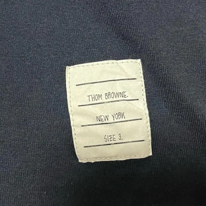 Thom Browne Thom Browne Navy Cotton Short Sleeve T-Shirt 0089 Size US L / EU 52-54 / 3 - 6 Thumbnail